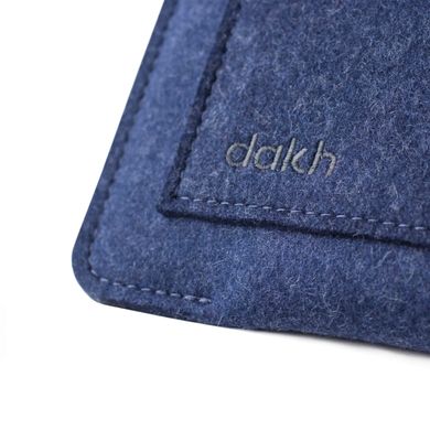Dakh, чохол для Macbook Air 11 з натуральної повсті, 100% вовни мериноса, синій меланж, Macbook Air 11